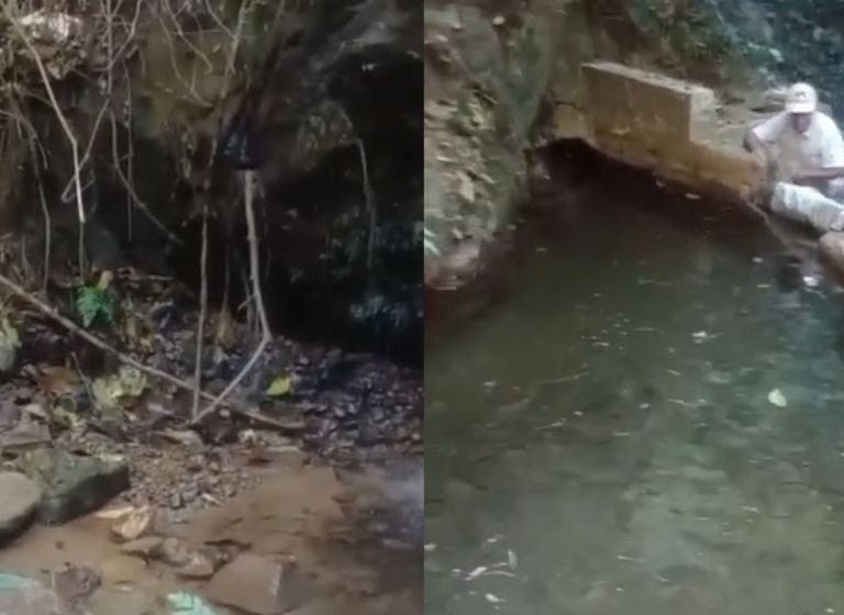 La reducción del caudal de la quebrada de Los Huevos genera preocupación entre las comunidades que dependen de esta fuente para su abastecimiento.