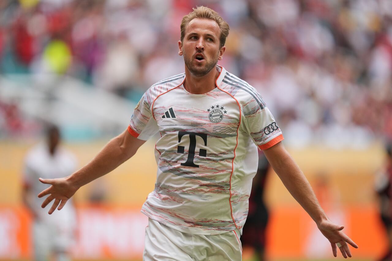 Harry Kane dijo presente en el marcador a los 9 minutos