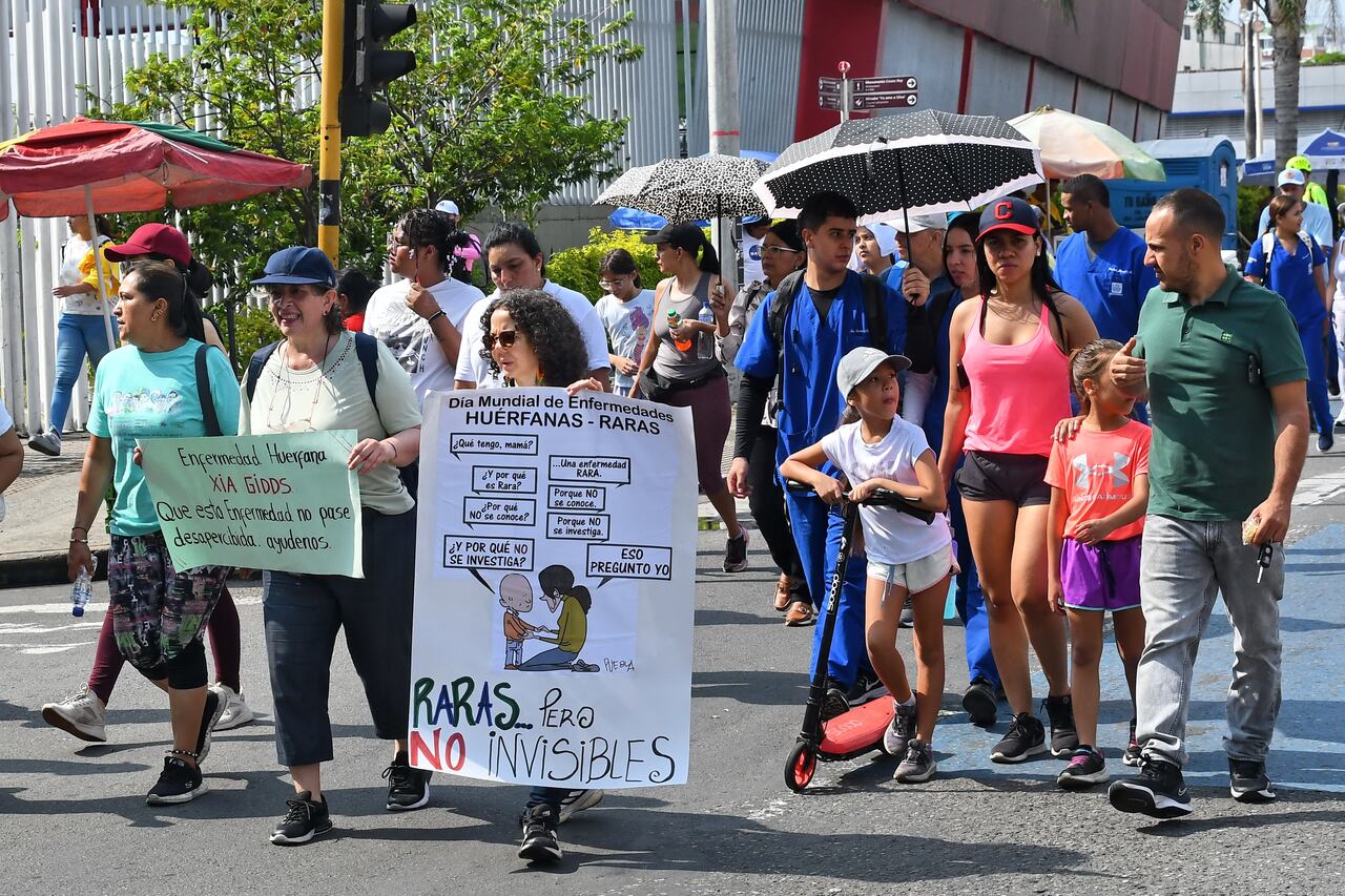caminata de los pacientes con enfermedades raras o huérfanas