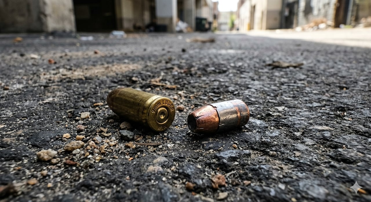 El menor fue impactado en el tórax mientras se encontraba fuera de su vivienda durante el intercambio de disparos.