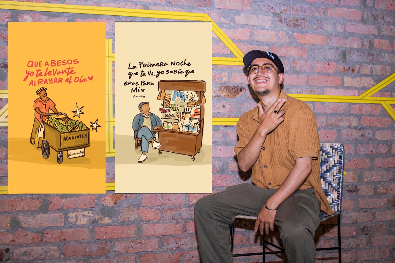 Miguel Osorio, ‘Garabato’, el creativo bogotano que revolucionó las redes sociales ilustrando la cultura popular.