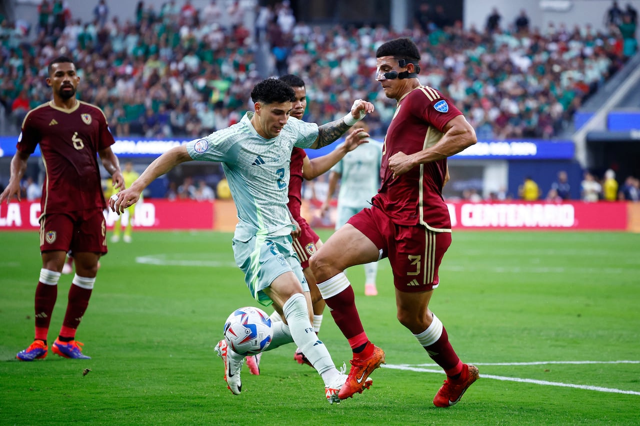 Venezuela vs México - fecha 2 - grupo B Copa América 2024.