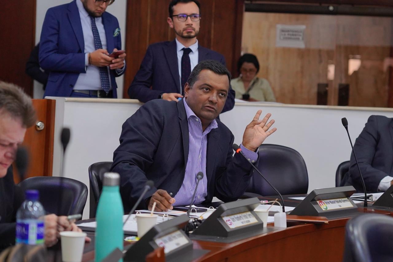Víctor Manuel Salcedo, representante a la Cámara por el Valle del Cauca.