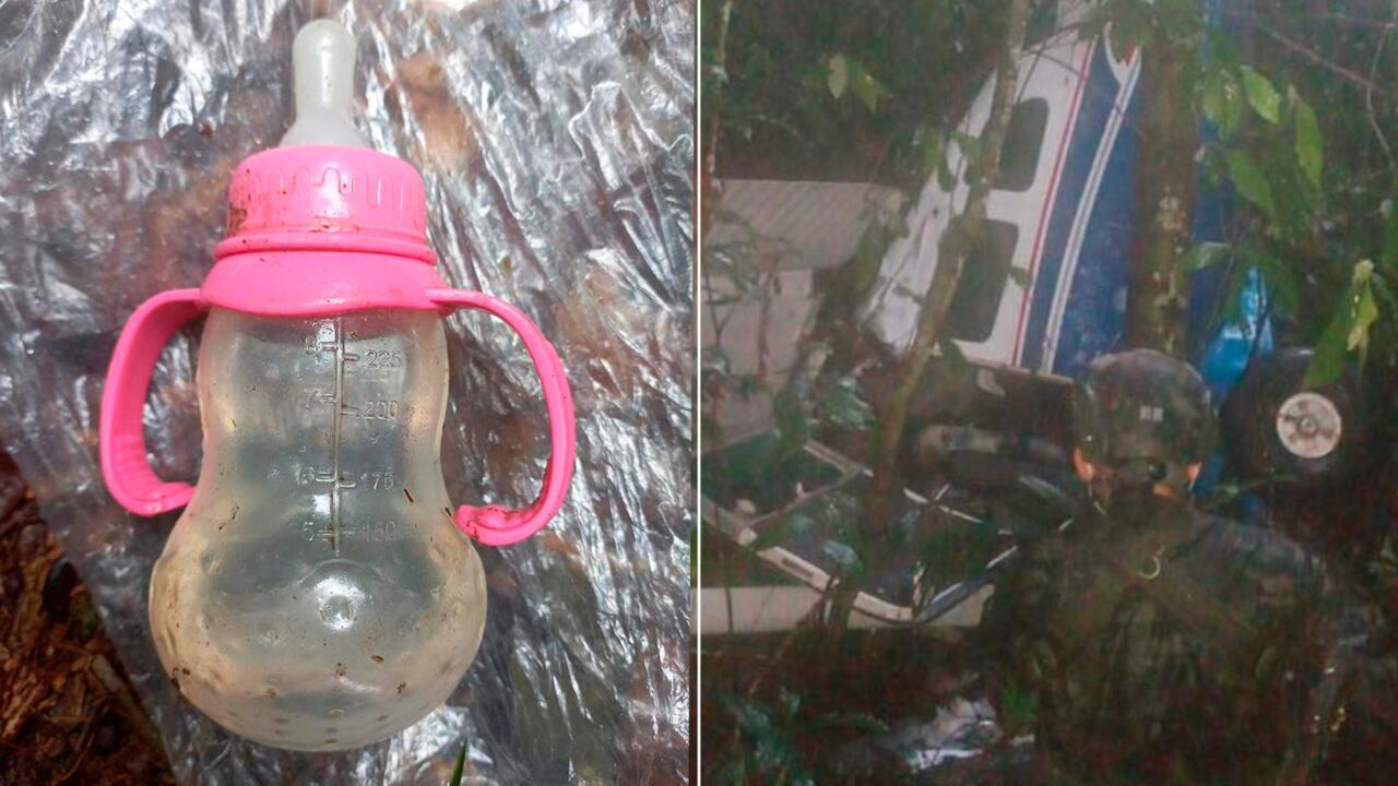 Niños avioneta accidente Caquetá