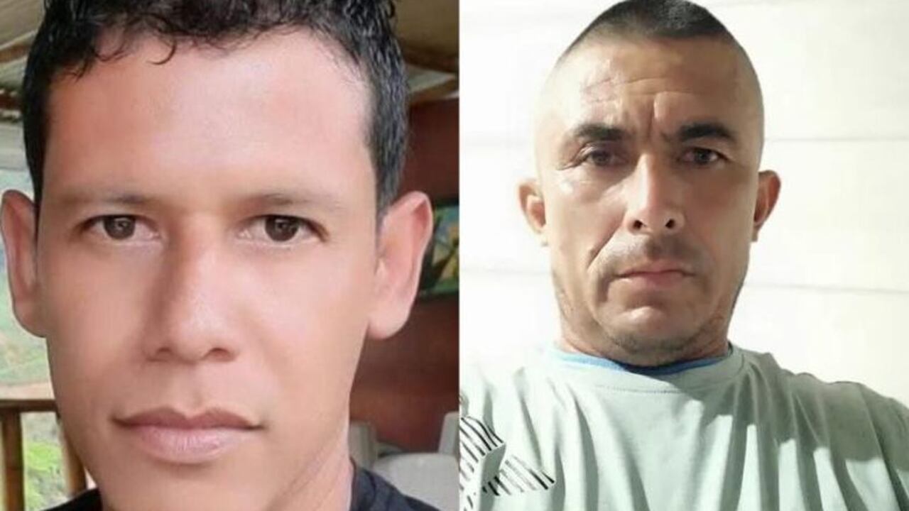 José Luis Ortiz y Osman Mauricio Lasso son dos de las cinco personas que perdieron la vida en estos hechos violentos que se registraron de forma aislada en el corregimiento de El Plateado, Argelia.