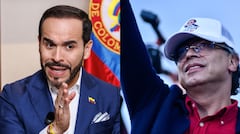 Abelardo de la Espriella y Gustavo Petro.