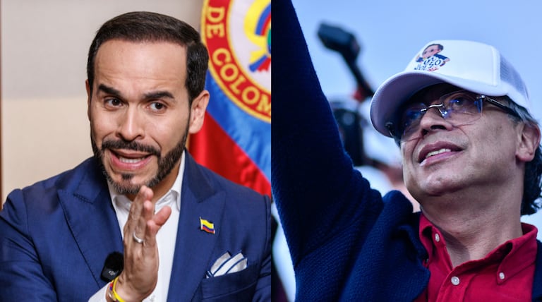 Abelardo de la Espriella y Gustavo Petro.