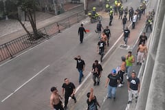 Tensión en inmediaciones del estadio Olímpico Pascuál Guerrero, sur de Cali.