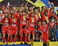 América de Cali campeón de la estrella 14 (2019-ll).
