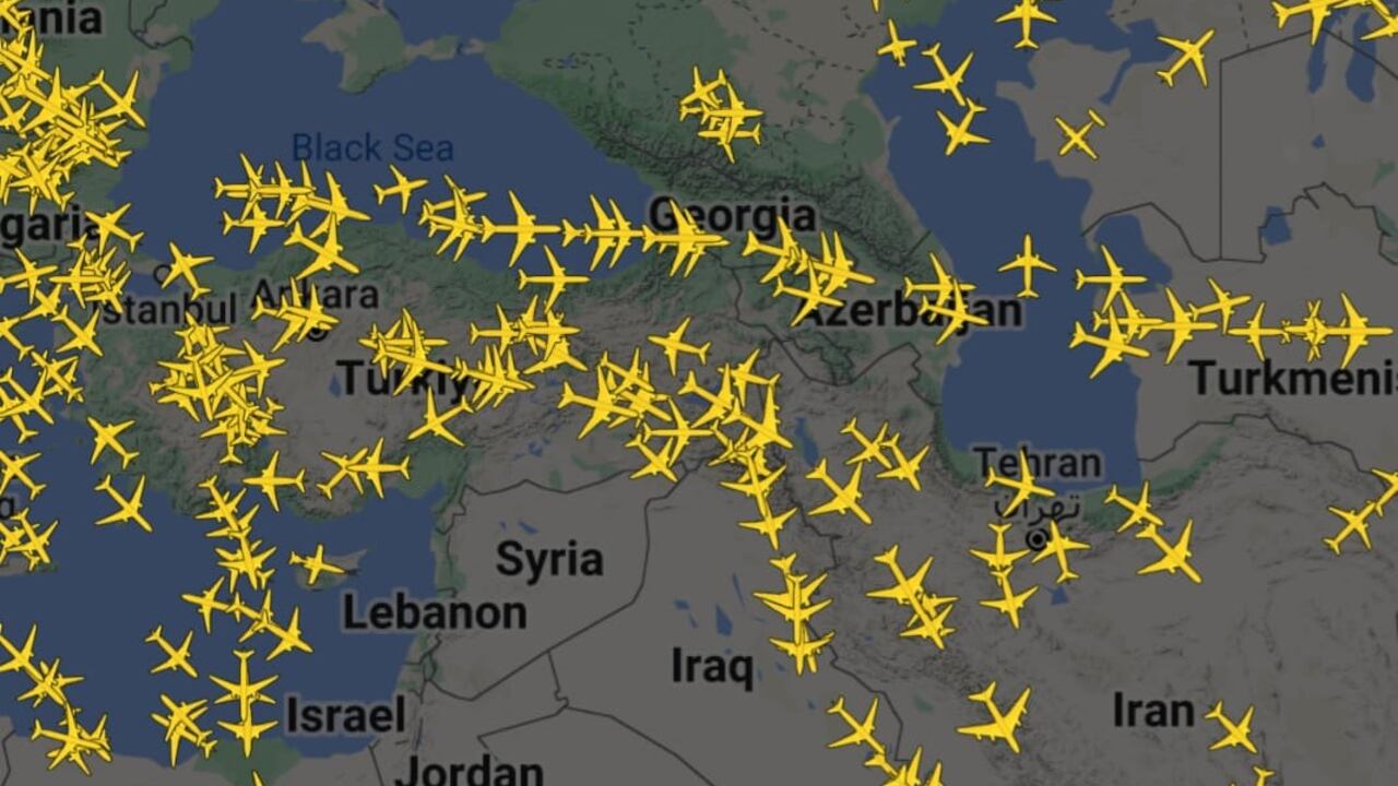 Fueron lanzados más de 400 drones en varias oleadas desde Irán contra Israel.
