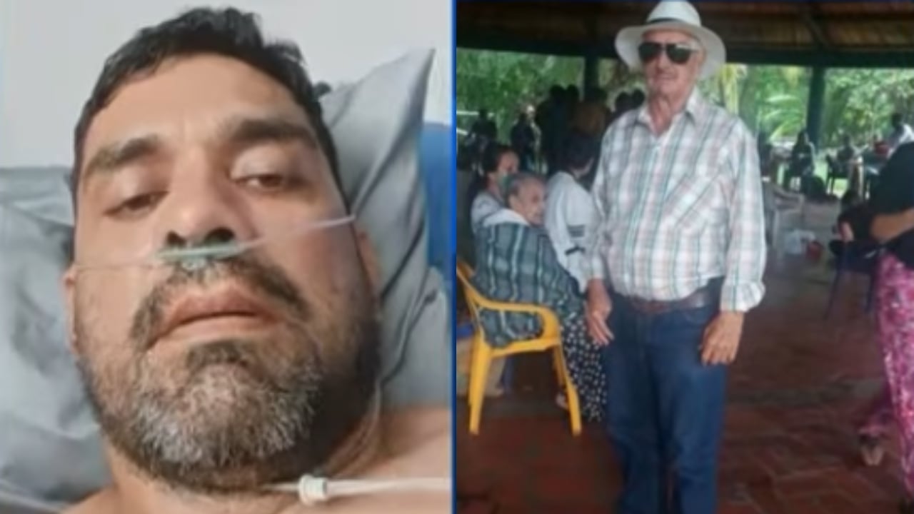 De izquierda a derecha: Miguel Gutiérrez y su papá José Miguel Gutiérrez.