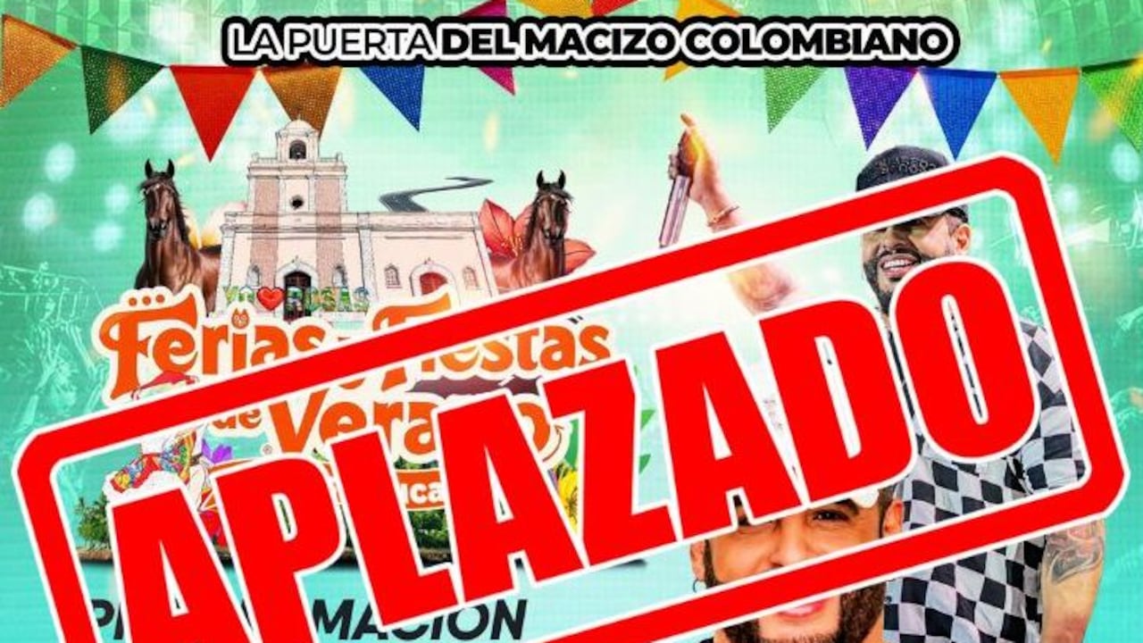Las Ferias y Fiestas de Verano 2026 de Rosas fueron aplazadas debido a las afectaciones ocasionadas por el terremoto del pasado 10 de agosto y la situación de emergencia que enfrenta el Cauca.
