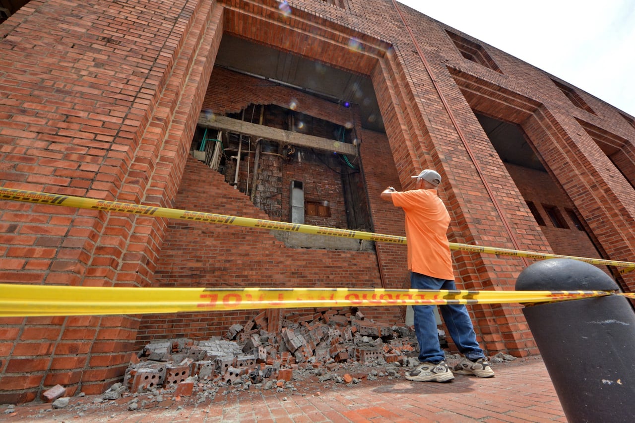Infraestructura cultural afectada por terremoto