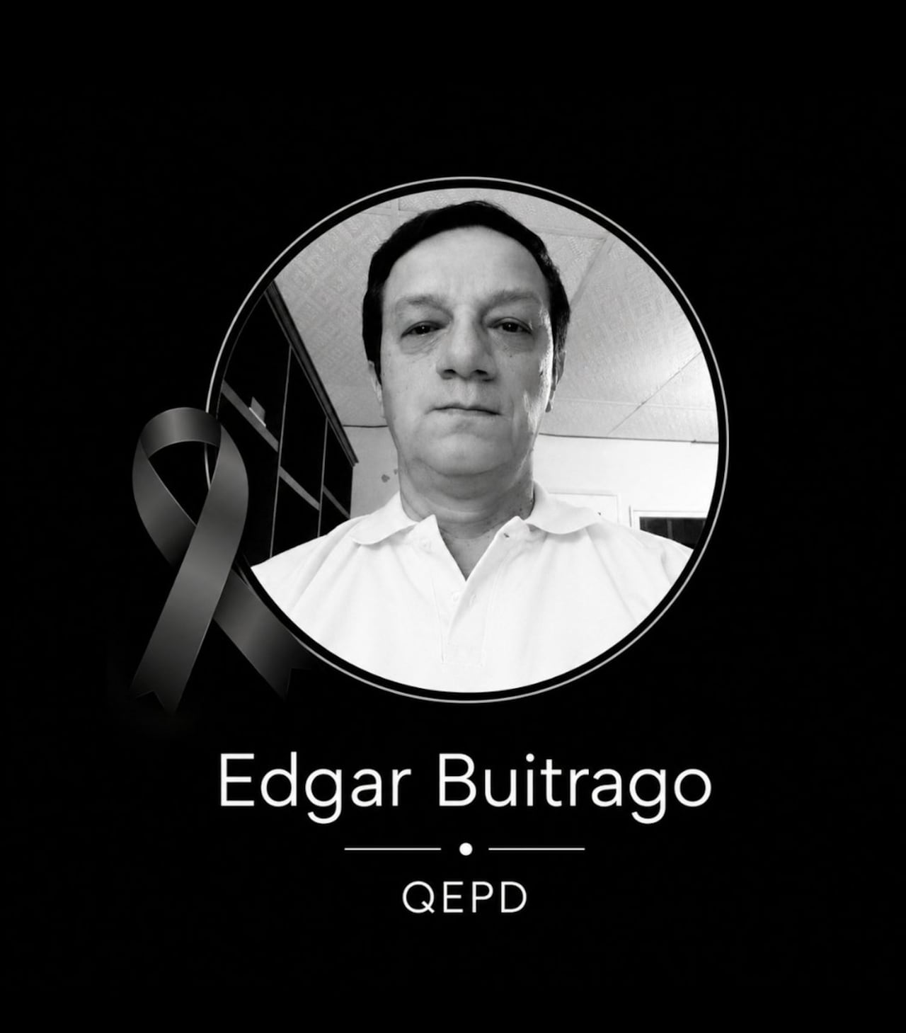 Edgar Buitrago, durante su vida periodística, fue víctima de varias amenazas.