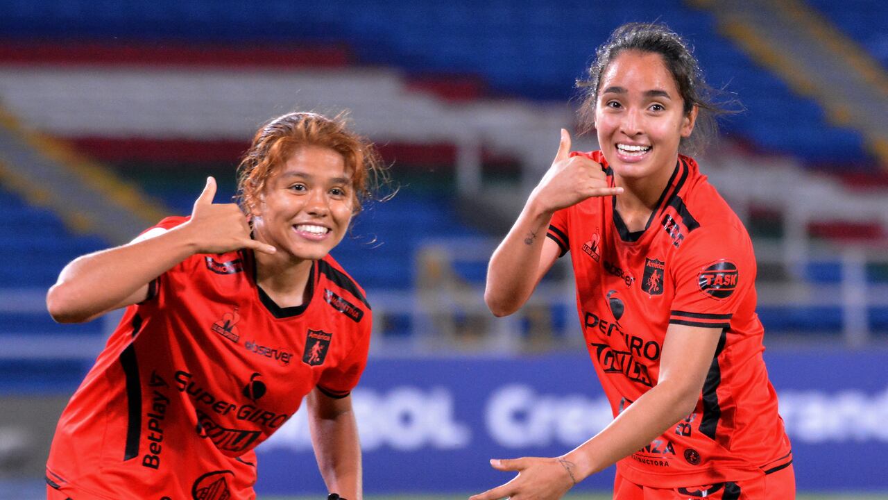América de Cali goleó 4 a 0 a Nacional de Uruguay y se clasificó a los cuartos de final de la Copa Libertadores Femenina.