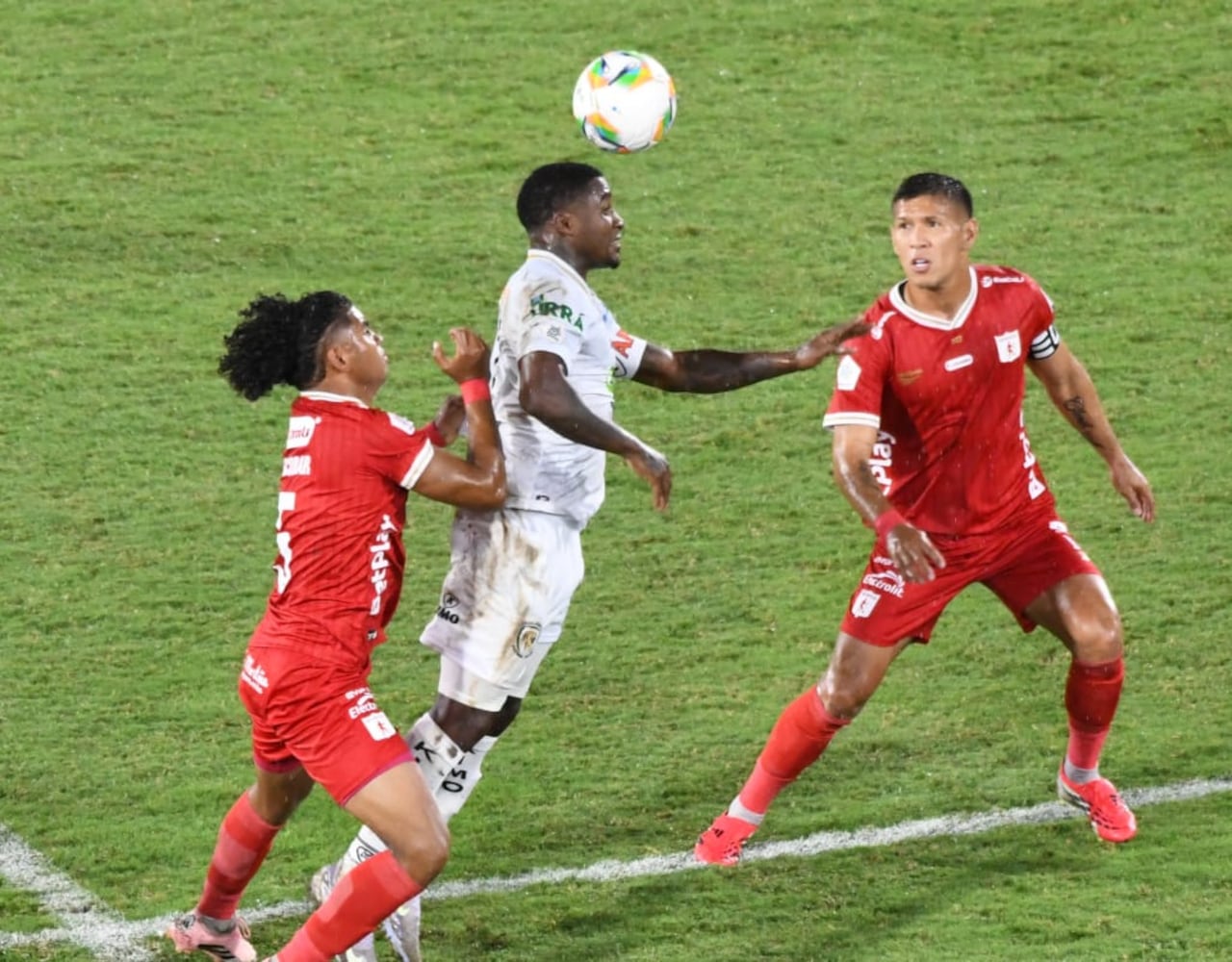 Imagen del partido entre América de Cali y Jaguares de Córdoba por la fecha 8 del primer semestre de la Liga Colombiana 2026.