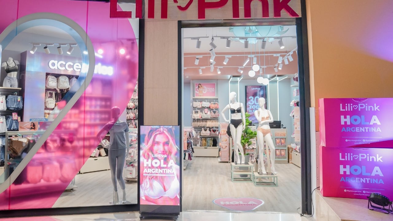 Lili Pink abre la primera tienda en Argentina, convirtiéndose en la primera marca de retail colombiana