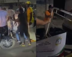 La Policía Nacional intervino para controlar los enfrentamientos registrados entre simpatizantes de Abelardo de la Espriella e Iván Cepeda en el municipio de Puerto Tejada, donde cuatro personas resultaron heridas.