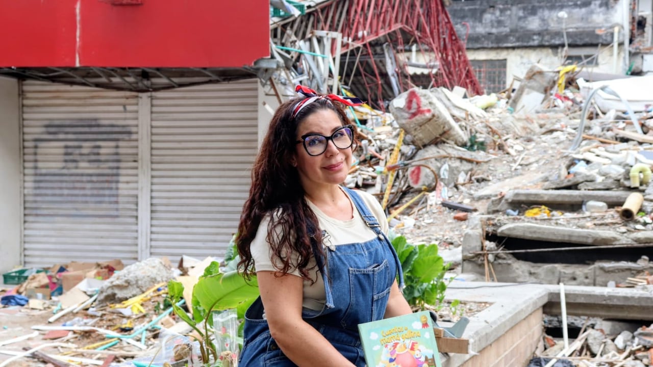 Ginna Cárdenas es la autora de 'Cuentos de mamá gallina'.