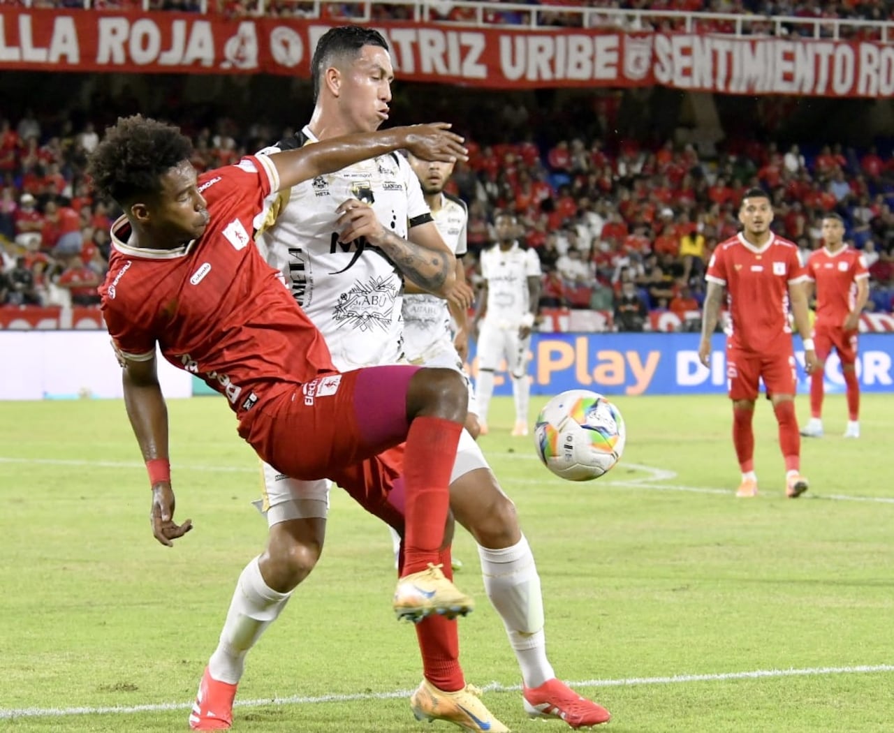 Imagen del partido entre América de Cali y Llaneros de Villavicencio por la fecha 13 del primer semestre de la Liga Colombiana 2026.