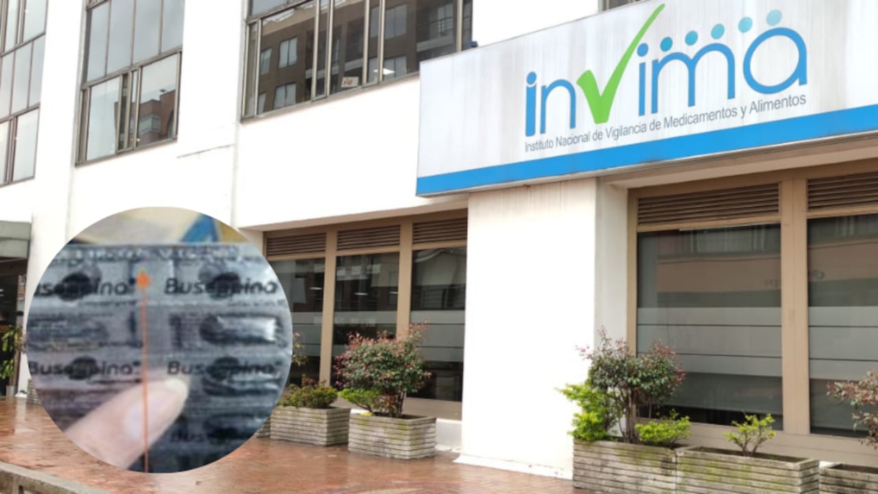 El Invima emitió una alerta sanitaria por la falsificación de Buscapina Compositum NF en tabletas recubiertas, identificada con el lote F0537A.