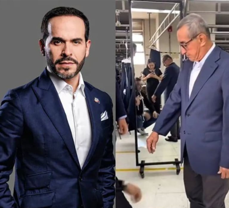A pocos días del evento, se conoció uno de los detalles que más han llamado la atención de los seguidores de esta historia. A través de sus redes sociales, don Luis mostró el momento en el que seleccionó el traje Arturo Calle que utilizará durante la ceremonia presidencial.