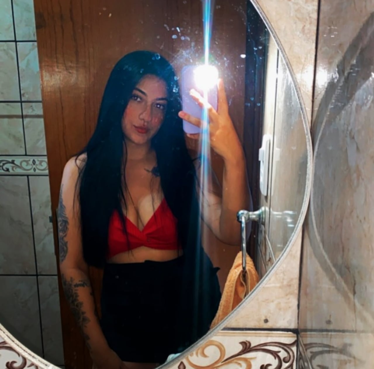Pamela mostraba en redes sociales su vida cotidiana y sobre moda y belleza.