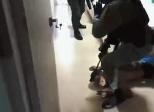 Las autoridades revelaron imágenes del momento exacto de la captura.