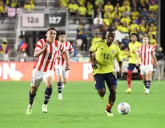 Colombia vs. Paraguay. Foto: FCF