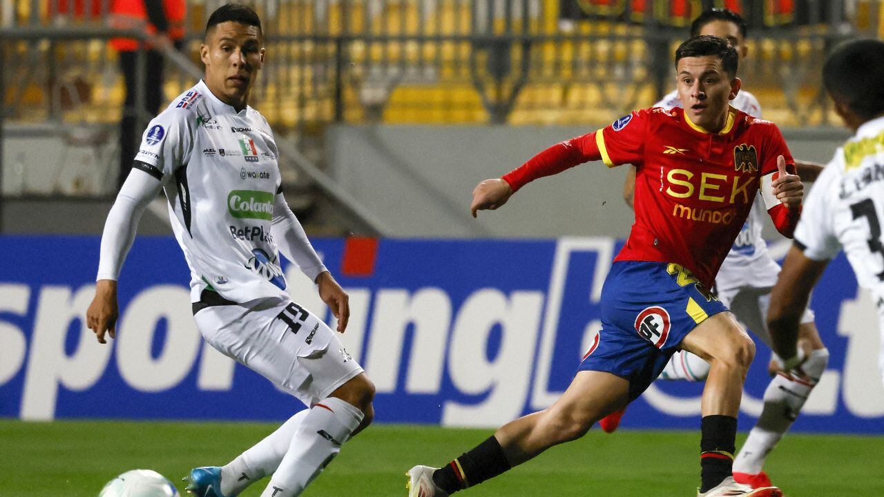 Once Caldas en Copa Sudamericana.