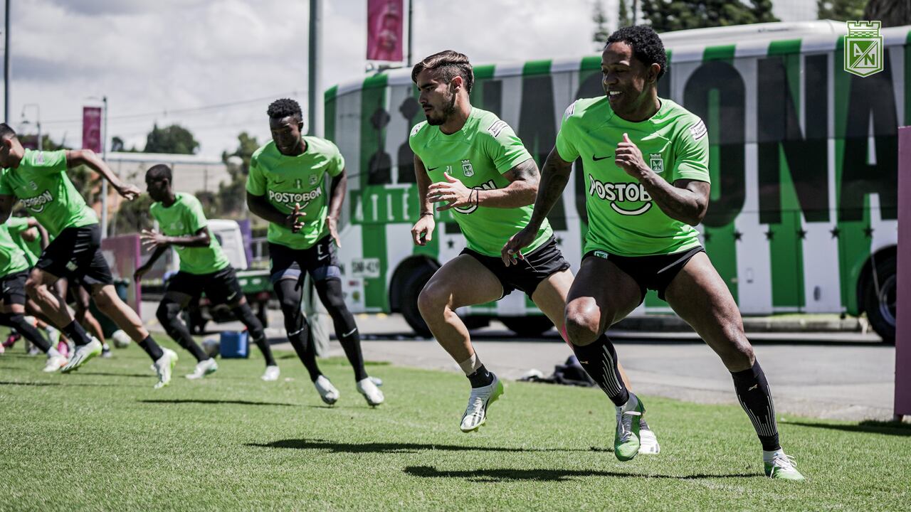 El cuadro verdolaga en sesión de entrenamientos