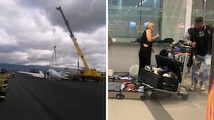 El aeropuerto El Dorado registró una nueva contingencia esta semana.