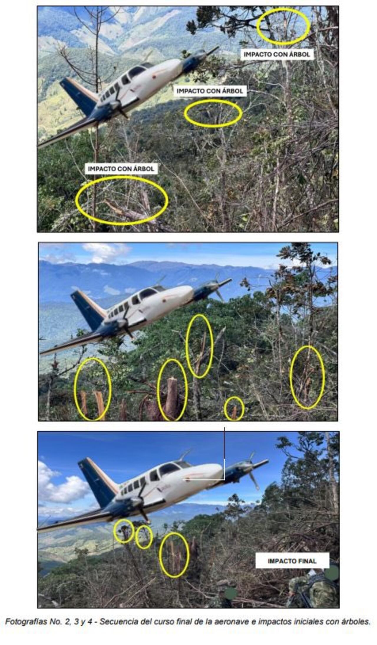 Informe Final refleja los resultados de la investigación técnica
adelantada por la Autoridad AIG de Colombia en el Cerro Aná - La Virgen – Urrao / Antioquia.