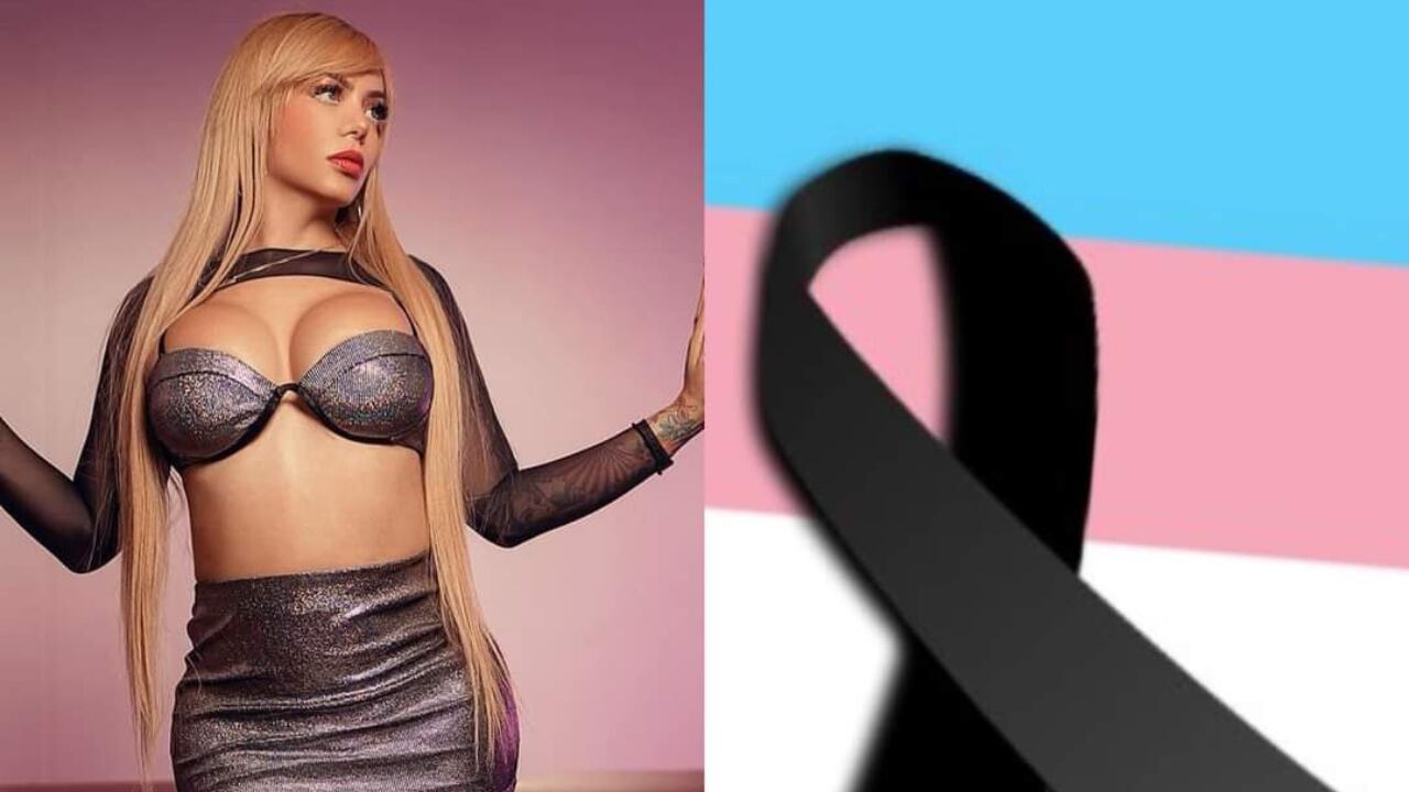 Luciana Román, mujer trans de Medellín asesinada en Bogotá.