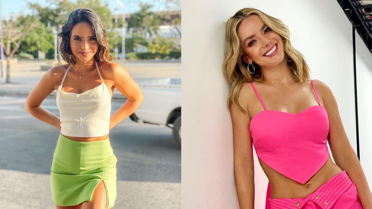 Mafe Romero y Elianis Garrido paralizaron el tráfico en Barranquilla con pequeños atuendos