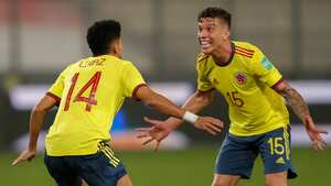 Imagen del 3 de junio del 2021: el último partido entre Perú y Colombia con la 'blanquirroja' como local.