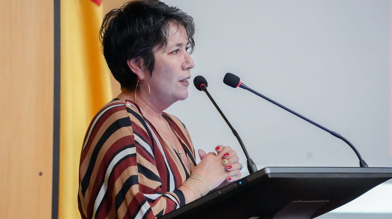 La economista Ana Fernanda Muñoz Otoya recibió el Reconocimiento Internacional al Aporte Social Cinco por su gestión al frente de la Cámara de Comercio del Cauca.