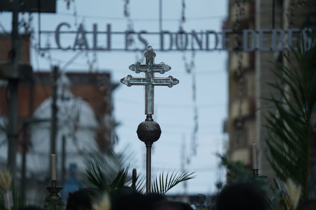 Domingo de Ramos en la Iglesia La Ermita en Cali. 29 de marzo de 2026. Fotos: Jorge Orozco.