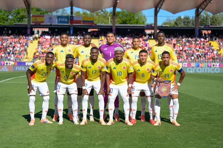 Imagen del partido entre Colombia y España por los cuartos de final de la Copa del Mundo Sub-20 de 2025.