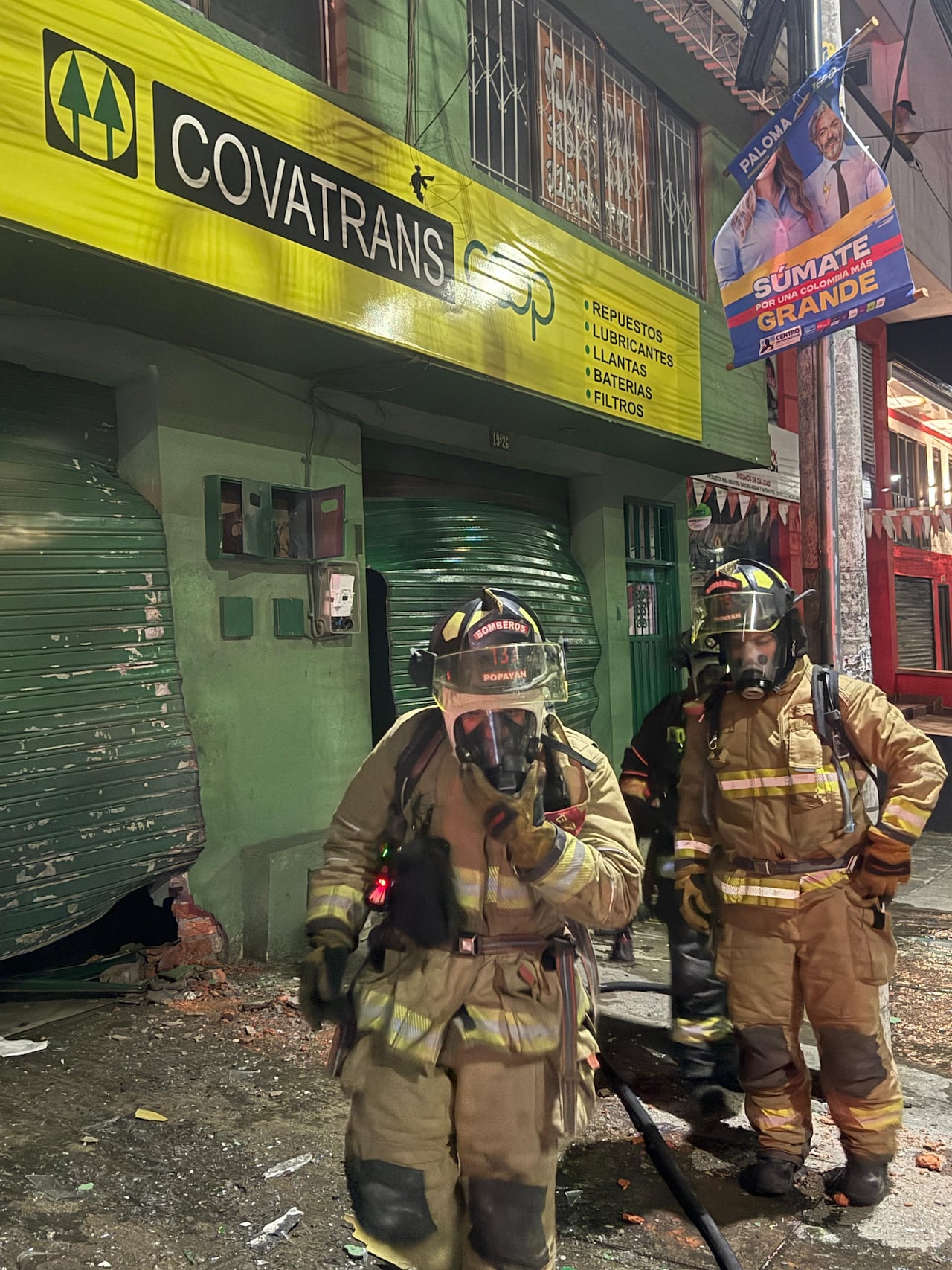 Habitantes del barrio La Esmeralda, en Popayán, denunciaron el temor que dejó el nuevo ataque con explosivos registrado en la madrugada de este martes 19 de mayo.