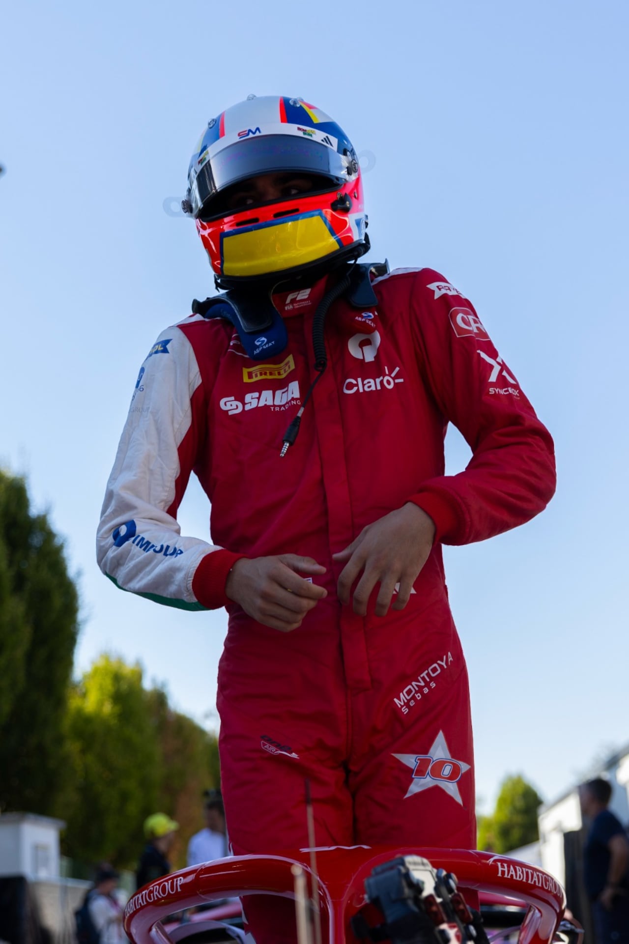 Sebastián Montoya espera hacer una buena presentación este domingo en el Gran Premio de Italia.