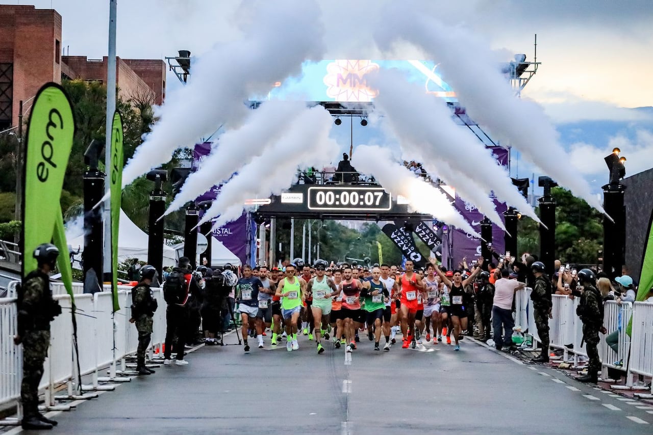 La media maratón de Medellín se llevará a cabo el 5 y 6 de septiembre. Los médicos serán la primera respuesta sanitaria a los corredores de 10K, 21K y 42K