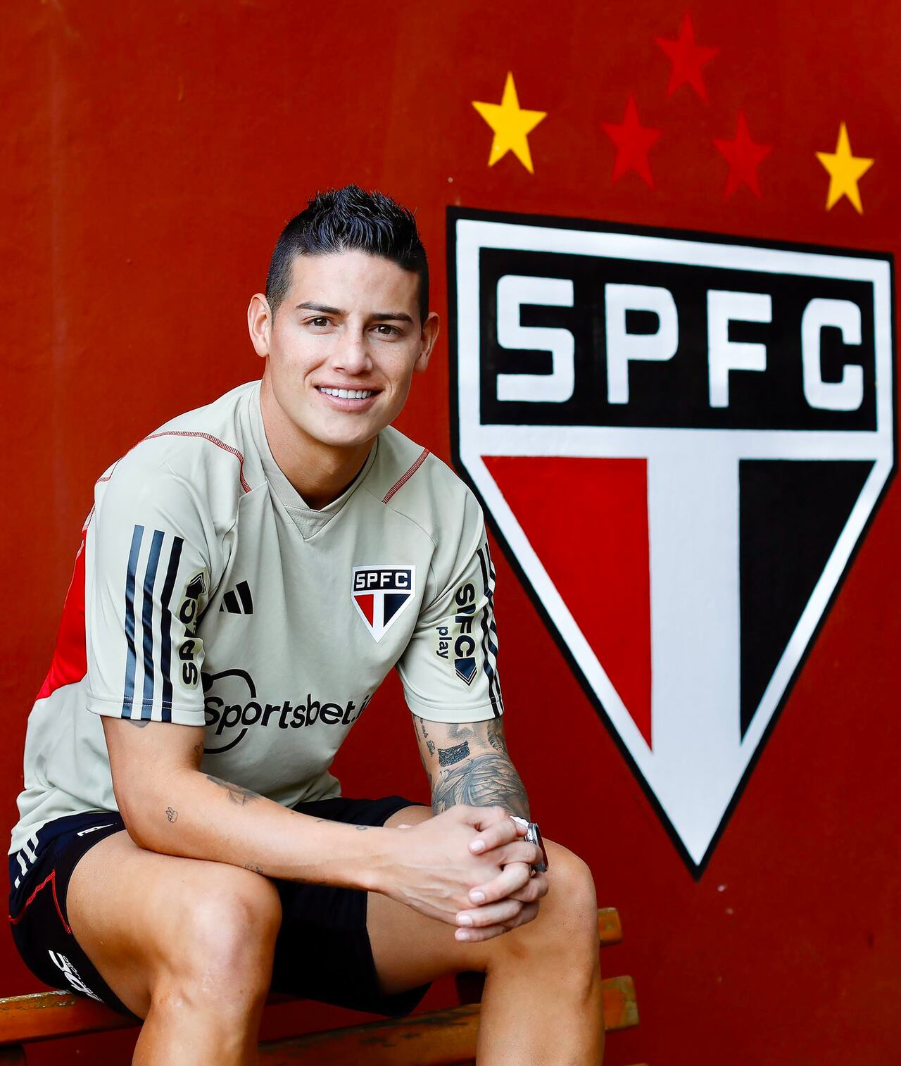 James Rodríguez en Sao Pablo