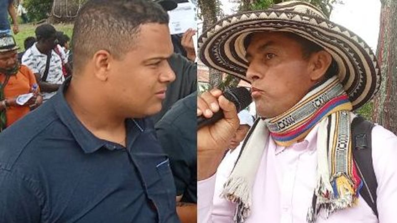 Juan Pablo Giraldo y Duverney Galvis son reconocidos como líderes de los campesinos del Cañón del Micay, los cuales se dedican a los cultivos de uso ilítico como foma de sobrevivir en esa parte del Cauca.