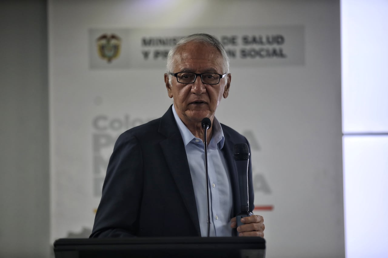 Rueda de prensa La salud, un asunto de todos
Ministro de salud Guillermo Jaramillo