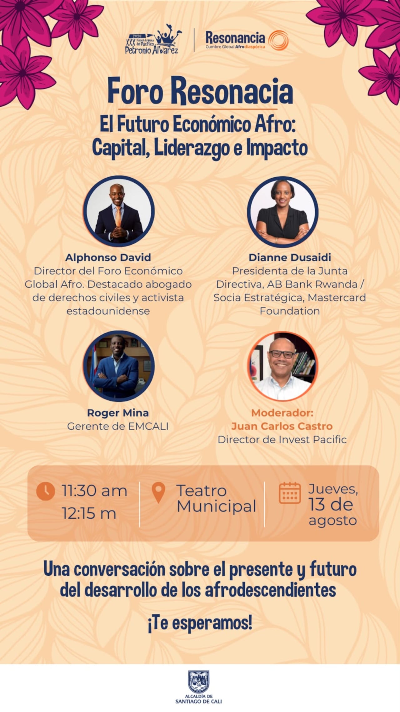 La Cumbre Global Afrodiaspórica reunirá en Cali a más de 60 líderes internacionales para impulsar la cooperación y el desarrollo de las comunidades afrodescendientes.