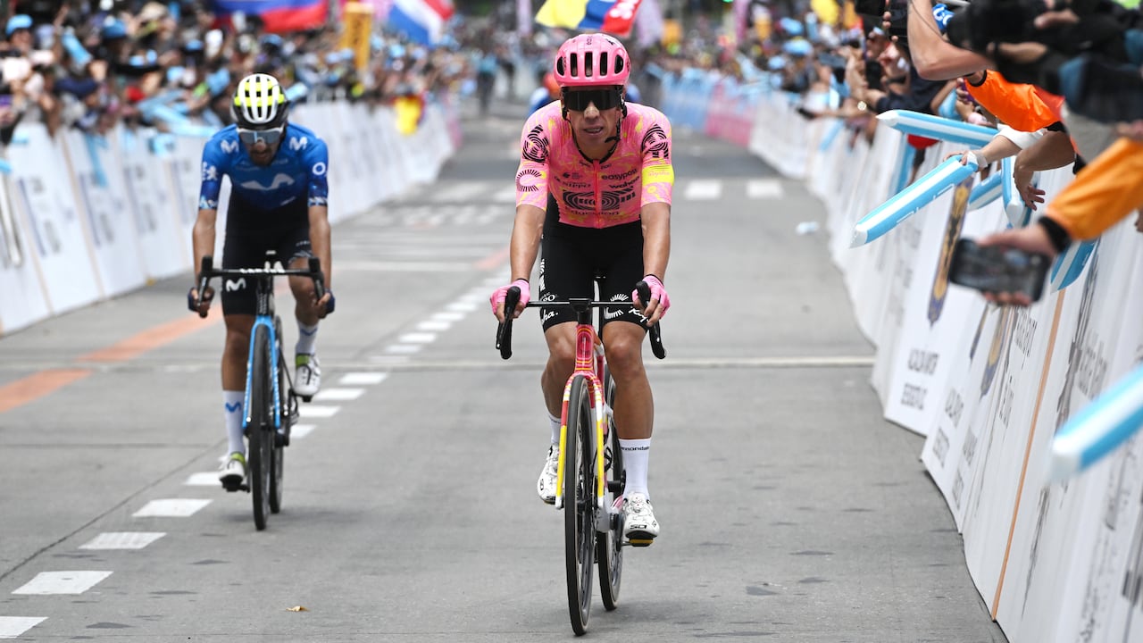 Rigoberto Urán, además, llenó de elogios a su pareja, Michelle Durango, por el acompañamiento que le ha hecho en todos estos años.