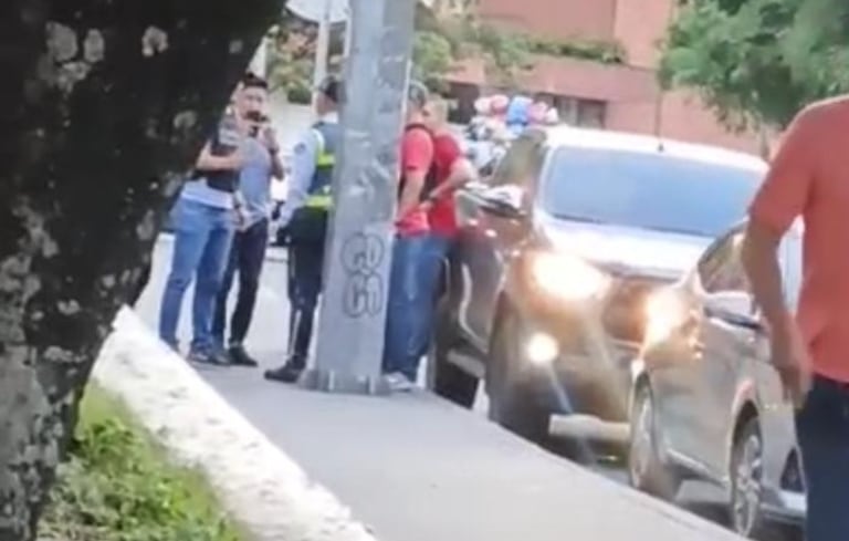 El agente de tránsito fue capturado en el momento en el que se le iba a entregar el dinero del soborno.