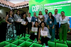 Sostenibilidad Sin Fronteras: migración y emprendimientos en la acción climática. El evento, que tuvo lugar en la Casa Empresarial de la Cámara de Comercio de Cali, congregó a líderes de instituciones públicas y privadas, emprendedores, y expertos en sostenibilidad.