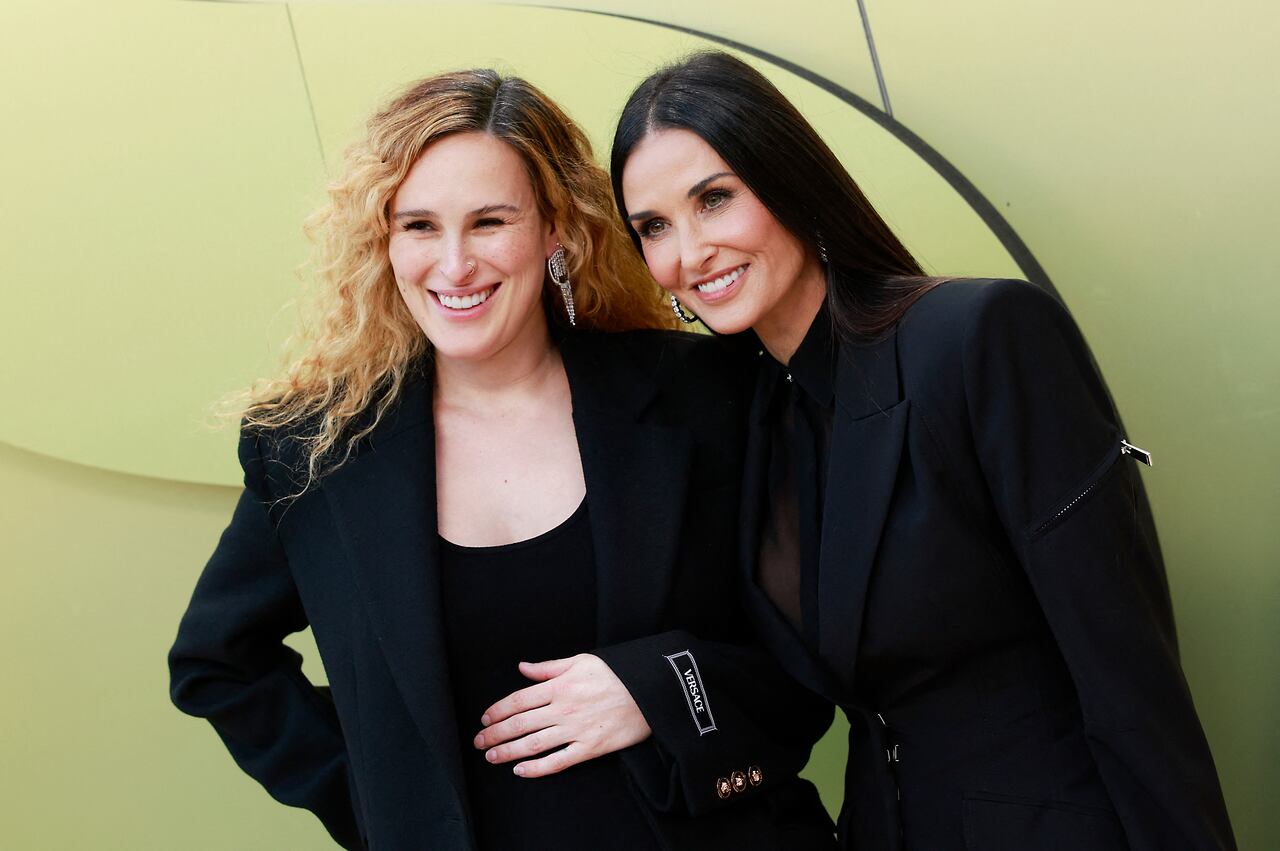 Rumer Willis es hija de Bruce Willis y la actriz Demi Moore.